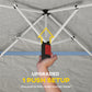 11.5 x 11.5 ft Pop Up Canopy Tent with 1-Button Push Easy Setup, UPF 50+ 2-Tier Instant Canopy with Carry Bag, Dark Grey