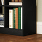 Tall Bookshelf with Drawer, Freestanding Bookcase for Bedroom, Living Room, Home Office, Black