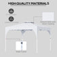 10' x 10' White Pop-Up Party Tent with 2-Tier Vented Roof