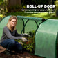 Mini Greenhouse Portable Hot House for Plants with Zippered Doors for Outdoor, Indoor, 79" x 39" x 32", Green