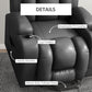 Electric Lift Chair for Elderly, Power Recliner with Footrest, Remote Control, Cup Holders for Living Room, Grey