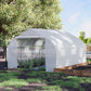 Portable Walk-In Tunnel Greenhouse Garden Warm House