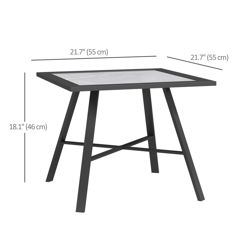Small Side Table with SPC Tabletop