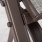 Outdoor Glider Chair, Patio Glider with Steel Frame and Mesh Fabric, Outdoor Chair for Backyard, Garden, Porch, Beige
