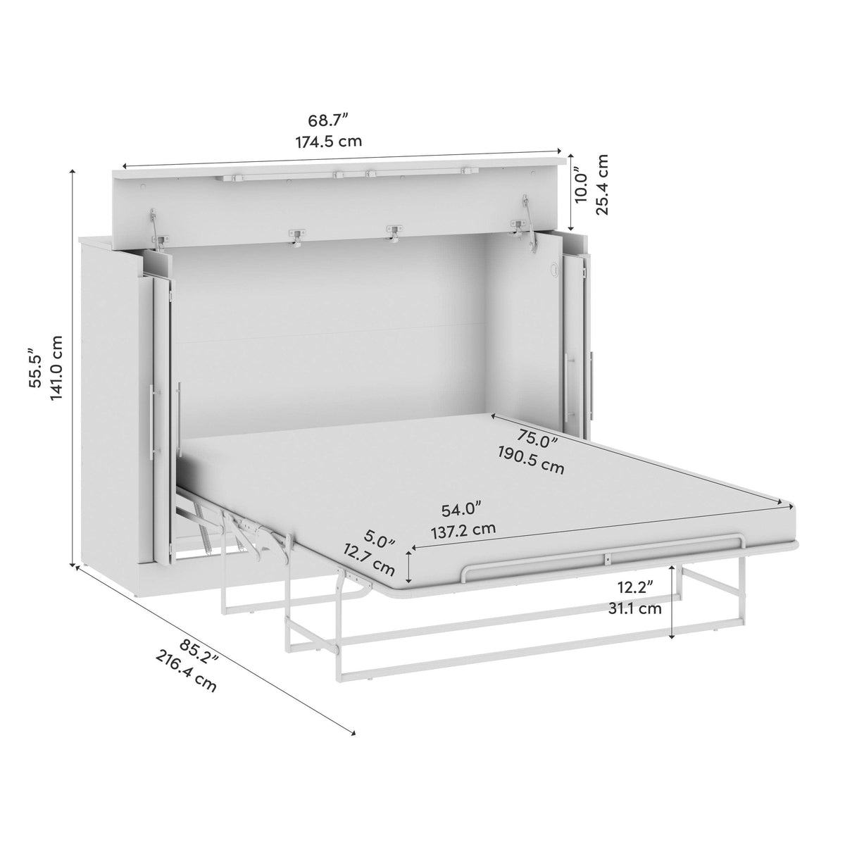 Nebula full cabinet bed, photo 11