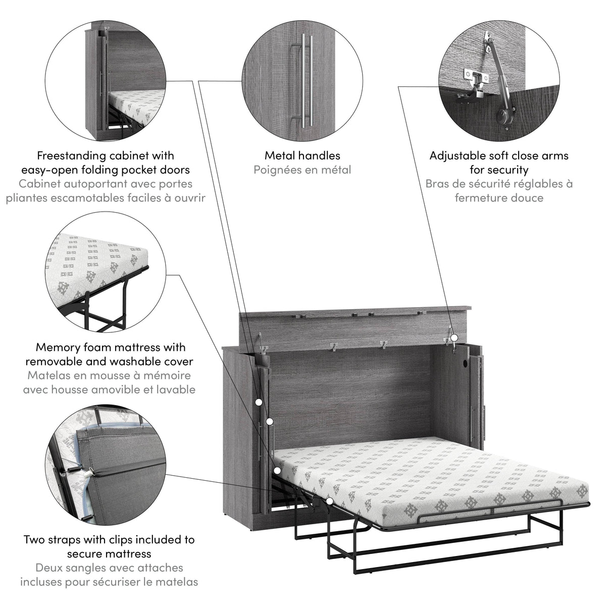 Nebula full cabinet bed, photo 19