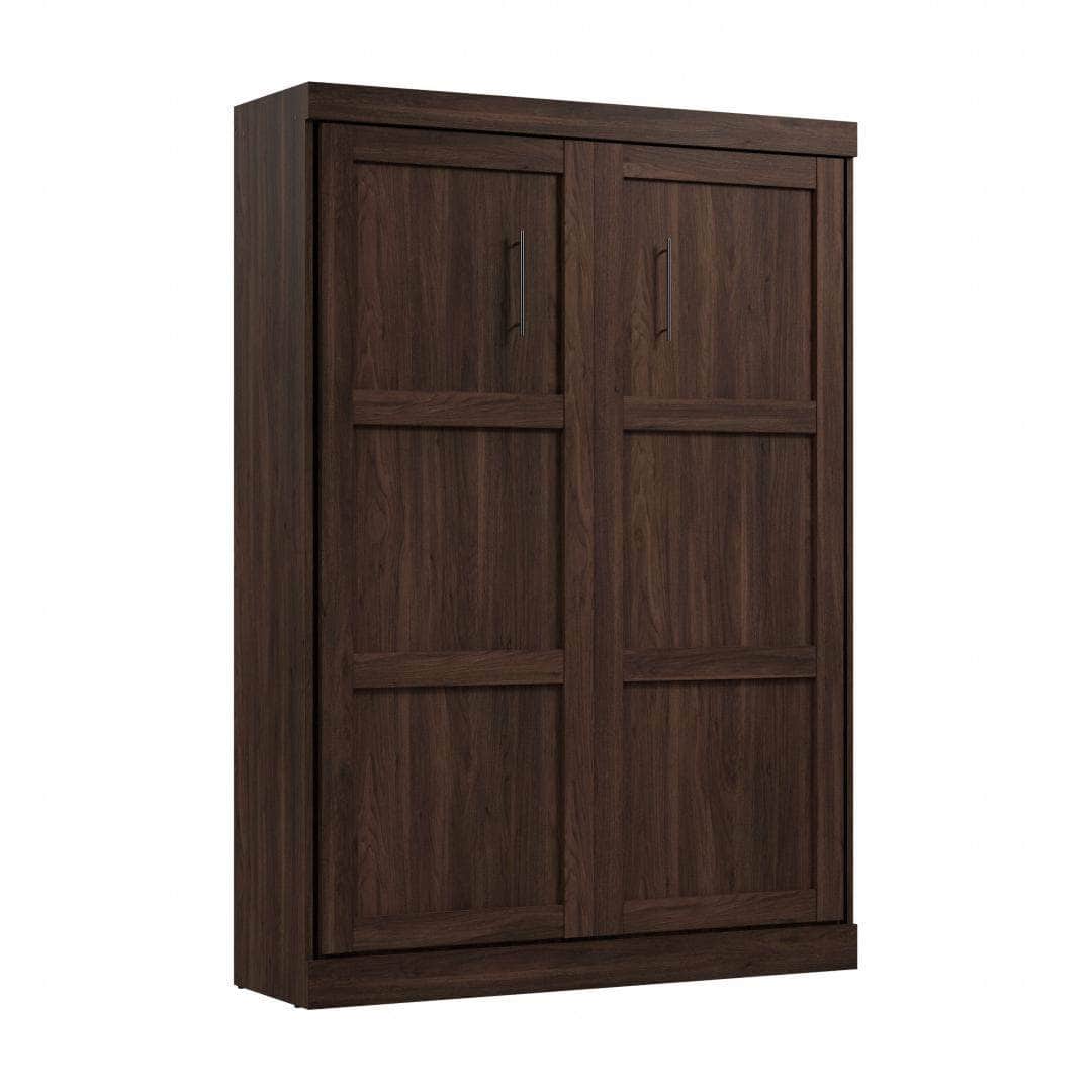 Pur murphy wall bed, full black walnut