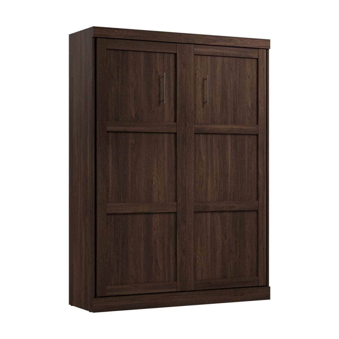 Pur murphy wall bed, queen black walnut