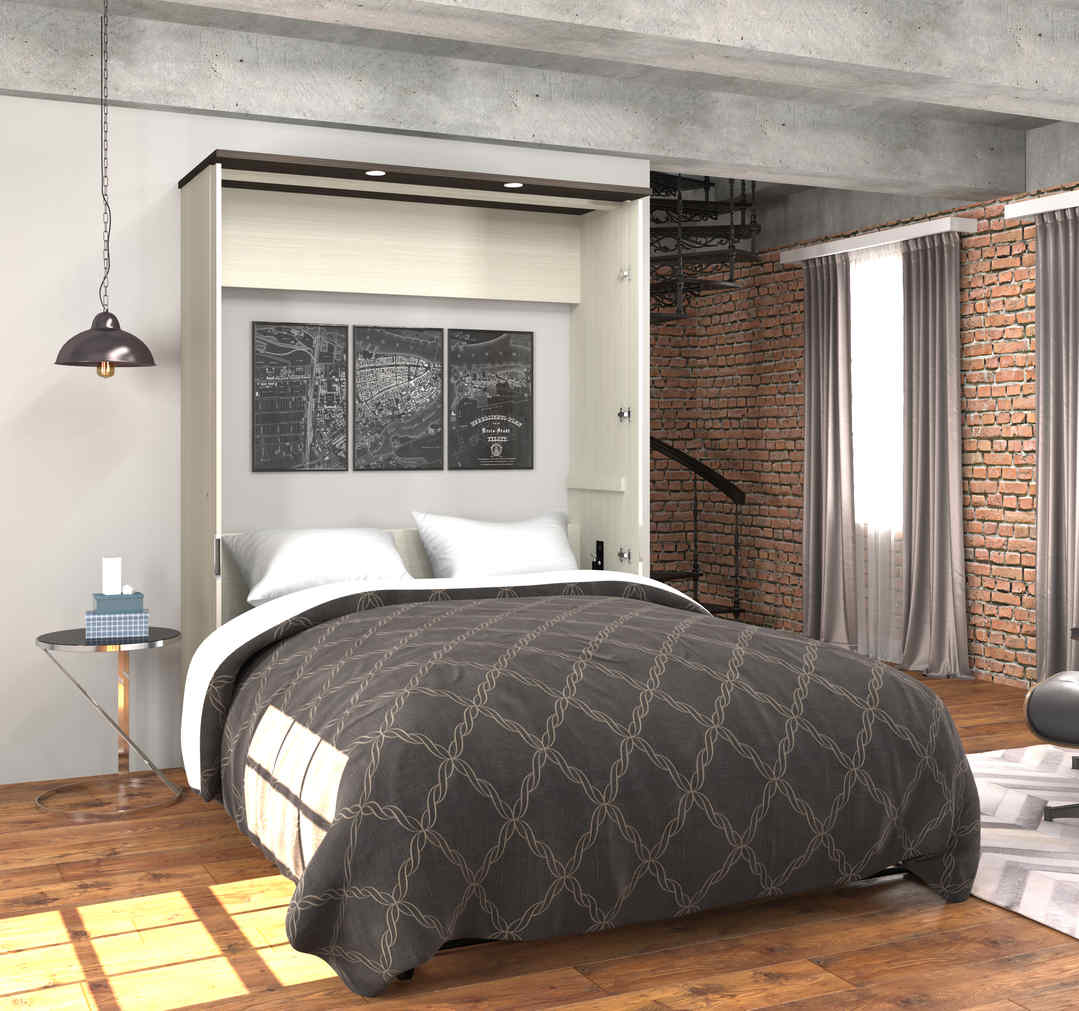 Lumina murphy wall bed with desk, photo 2