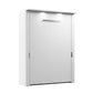 Lumina murphy wall bed, full white