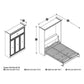 Versatile murphy wall bed, photo 8
