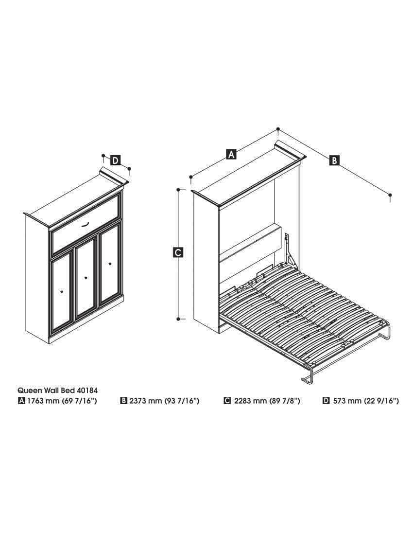 Versatile murphy wall bed, photo 8