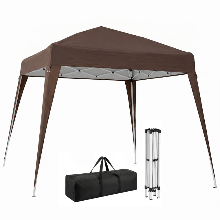 8' x 8' Coffee Pop-Up Party Tent with Carrying Bag