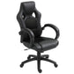 Racing Gaming Chair Office Chair Computer Desk Gamer Chair with Swivel Wheels, Padded Headrest, Tilt Function, Black