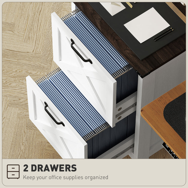 2-Drawer Vertical Filing Cabinet