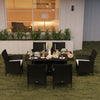 Garden Dining Set with Cushions