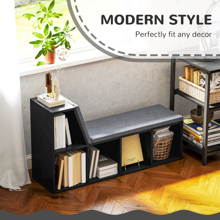 5-Cube Bookcase with Reading Nook