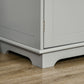 Modern Sideboard, Buffet Cabinet with Storage Cabinets, Drawers and Adjustable Shelves for Living Room, Grey