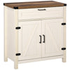 Farmhouse Sideboard Buffet with Barn Doors