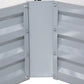 Steel Outdoor Raised Garden Bed with Greenhouse,Cover, Roll Up Door, Dual Use, 50"x37.4"x36.2", Clear