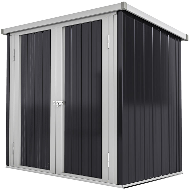 5' x 3' Garden Shed with Double Doors