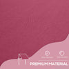6.6' x 5' Wine Red Retractable Patio Awning with UV Protection