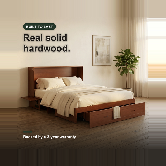 Olivia Murphy Cabinet Bed With Mattress