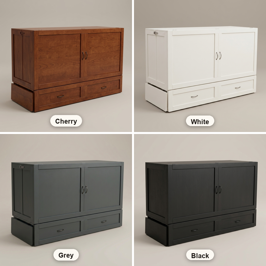 Olivia Murphy Cabinet Bed With Mattress