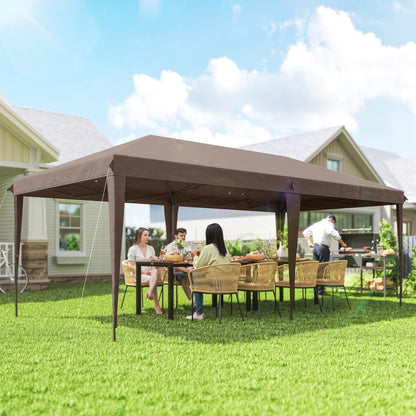 10' x 20' Coffee Pop-Up Party Tent with Carrying Bag