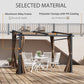 Metal Pergola with Sliding Roof Canopy, Retractable Pergola Canopy