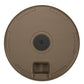 Umbrella Base, Heavy Duty Fillable Base Holder with Steel Pole, Round Parasol Stand for Patio, Outdoor, Backyard, Brown