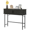 Narrow Console Table with Storage