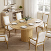 Extendable Kitchen Table for 6-8, 43.5