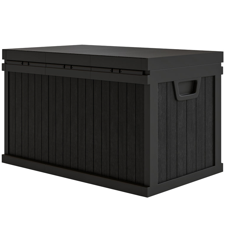 70 Gallon Resin Deck Box with Handles
