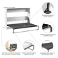Claremont Horizontal murphy wall bed, photo 9