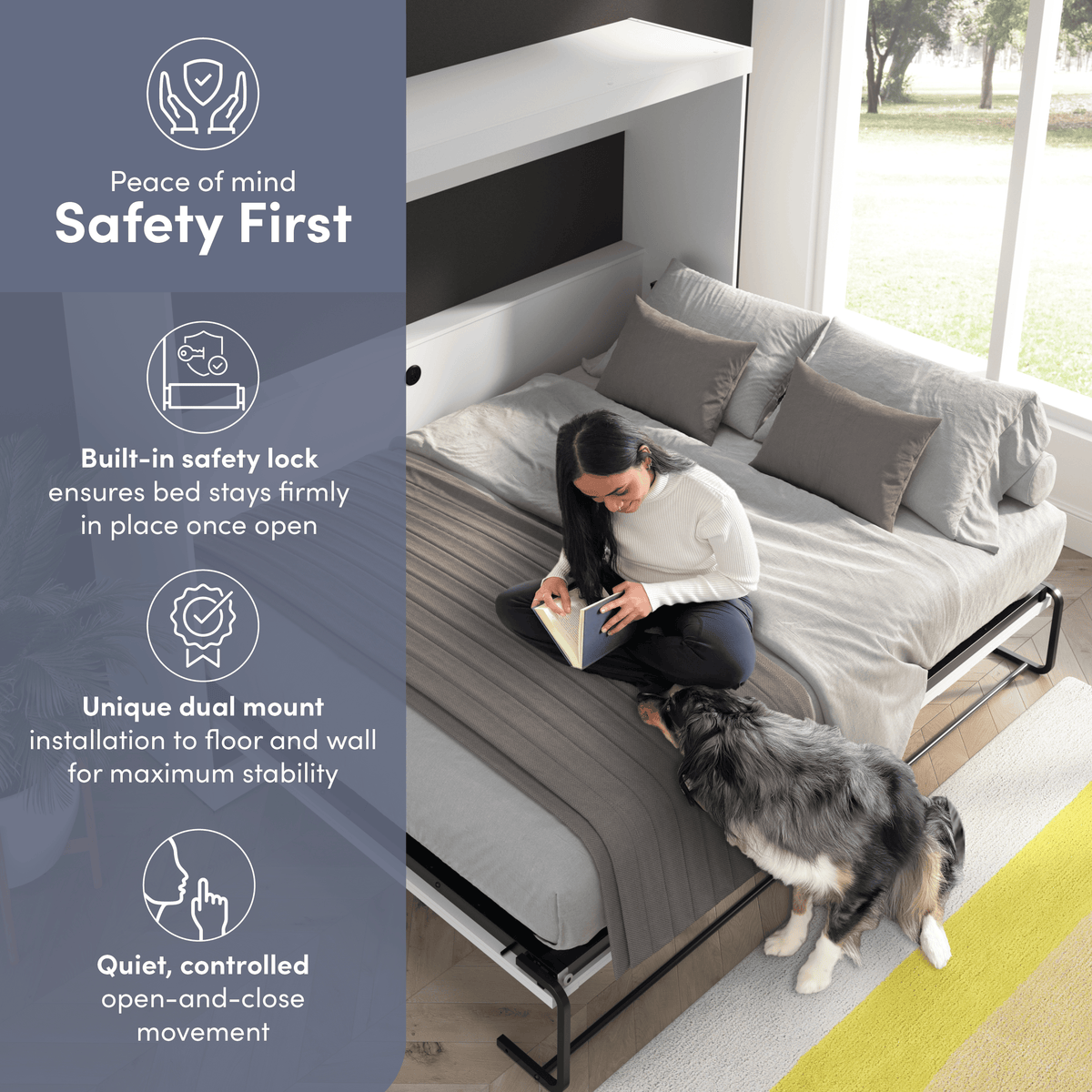 Pur Horizontal murphy wall bed, photo 13