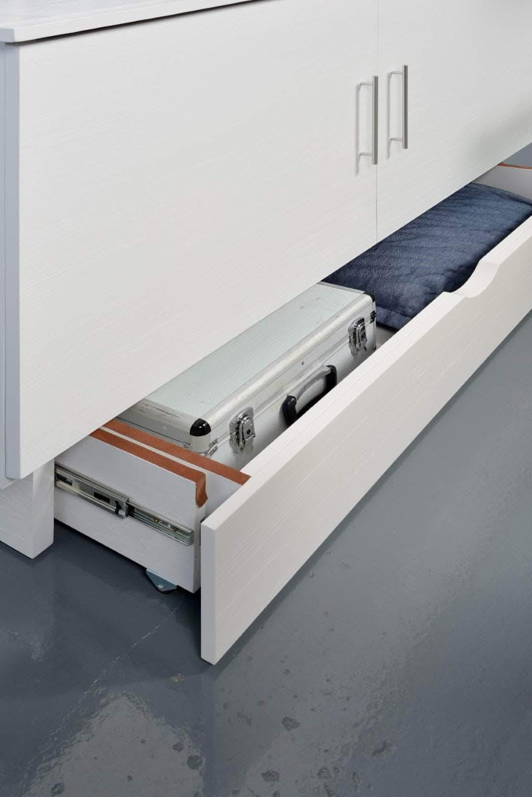 Madrid cabinet bed in Brushed White, photo 7