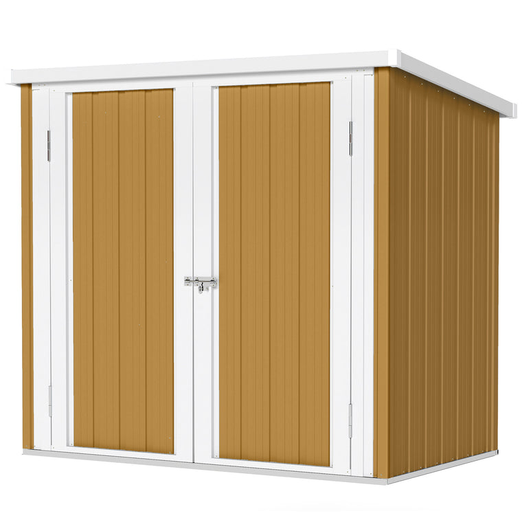 5' x 3' Metal Tool Shed with Double Doors