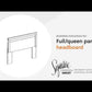 Finch - Queen Panel Headboard - Black