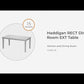 Haddigan - Dark Brown - Rectangular Dining Room Extension Table