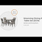 Wrenning - Gray - Dining Room Table Set (Set of 5)