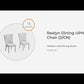Tyler Creek - Dining UPH Side Chair (Set of 2) - Framed Back - Black / Grayish Brown