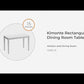 Kimonte - Rectangular Dining Room Table - Dark Brown