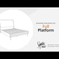 Cielden - Panel Bed