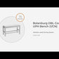 Bolanburg - DBL Counter UPH Bench  - Beige