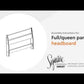 Deanlow - Twin Panel Headboard - Honey