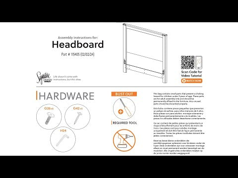 Willowton - King/Cal King Panel Headboard - Whitewash