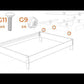 Calverson - Panel Platform Bed