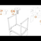 Neilsville - Black / Gray - One Drawer Night Stand