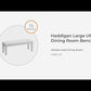 Haddigan - Dark Brown - Large UPH Dining Room Bench